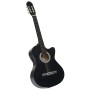 Set guitarra occidental 12 pzas con ecualizador 6 cuerdas negro de , Guitarras - Ref: Foro24-70139, Precio: 114,37 €, Descuen...