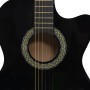 Set guitarra occidental 12 pzas con ecualizador 6 cuerdas negro de , Guitarras - Ref: Foro24-70139, Precio: 114,37 €, Descuen...