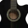 Set guitarra occidental 12 pzas con ecualizador 6 cuerdas negro de , Guitarras - Ref: Foro24-70139, Precio: 112,22 €, Descuen...