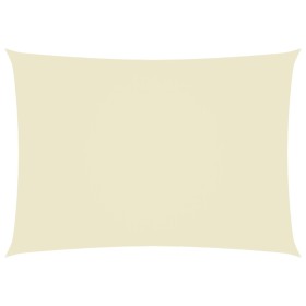 Toldo de vela rectangular tela Oxford color crema 5x7 m de vidaXL, Sombrillas - Ref: Foro24-135220, Precio: 87,11 €, Descuent...