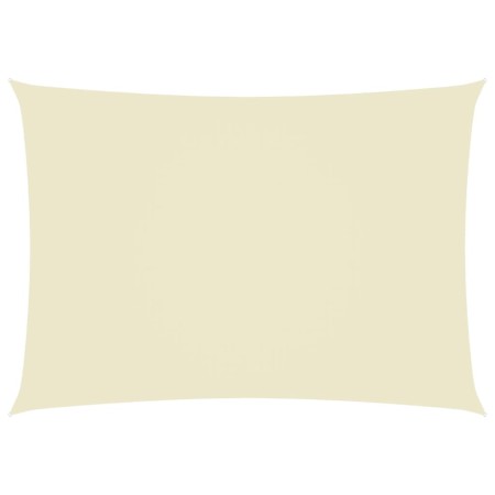 Toldo de vela rectangular tela Oxford color crema 5x7 m de vidaXL, Sombrillas - Ref: Foro24-135220, Precio: 87,11 €, Descuent...