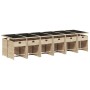 Set comedor de jardín con cojines 13 pzas ratán sintético beige de , Conjuntos de jardín - Ref: Foro24-3211128, Precio: 829,4...