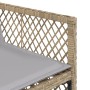 Set comedor de jardín 7 pzas con cojines ratán sintético beige de , Conjuntos de jardín - Ref: Foro24-3210732, Precio: 468,19...