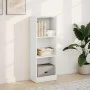 Estantería de madera de ingeniería blanca 40x24x109 cm de , Librerías y estanterías - Ref: Foro24-857774, Precio: 35,70 €, De...