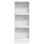 Estantería de madera de ingeniería blanca 40x24x109 cm de , Librerías y estanterías - Ref: Foro24-857774, Precio: 35,54 €, De...