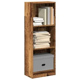 Estantería madera de ingeniería color envejecido 40x24x109 cm de , Librerías y estanterías - Ref: Foro24-857781, Precio: 36,5...
