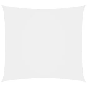 Toldo de vela cuadrado tela Oxford blanco 3,6x3,6 m de vidaXL, Sombrillas - Ref: Foro24-135248, Precio: 53,43 €, Descuento: %