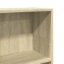 Estantería de madera de ingeniería roble Sonoma 40x24x109 cm de , Librerías y estanterías - Ref: Foro24-857776, Precio: 34,79...
