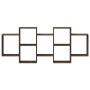 Estantería de pared madera ingeniería marrón roble 159x18x65 cm de , Estantes y estanterías - Ref: Foro24-853215, Precio: 60,...