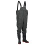 Vadeador de pecho con botas verde oscuro talla 43 de , Vadeadores para caza y para pesca - Ref: Foro24-4016977, Precio: 36,57...