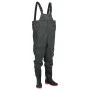 Vadeador de pecho con botas verde oscuro talla 41 de , Vadeadores para caza y para pesca - Ref: Foro24-4016975, Precio: 35,53...