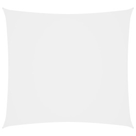 Toldo de vela cuadrado tela Oxford blanco 2x2 m de vidaXL, Sombrillas - Ref: Foro24-135245, Precio: 23,78 €, Descuento: %