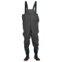 Vadeador de pecho con botas verde oscuro talla 46 de , Vadeadores para caza y para pesca - Ref: Foro24-4016980, Precio: 43,14...