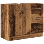 Armario para lavabo madera ingeniería envejecida 63x30x54 cm de , Muebles de baño - Ref: Foro24-858323, Precio: 74,39 €, Desc...