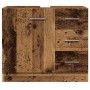 Armario para lavabo madera ingeniería envejecida 63x30x54 cm de , Muebles de baño - Ref: Foro24-858323, Precio: 74,39 €, Desc...