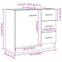 Armario para lavabo madera ingeniería envejecida 63x30x54 cm de , Muebles de baño - Ref: Foro24-858323, Precio: 74,39 €, Desc...