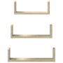 Estante de pared 3 unidades madera de ingeniería roble Sonoma de , Estantes y estanterías - Ref: Foro24-853310, Precio: 18,61...
