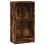 Estantería madera de ingeniería roble ahumado 40x24x76 cm de , Librerías y estanterías - Ref: Foro24-857769, Precio: 36,43 €,...