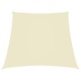 Toldo de vela trapezoidal de tela oxford color crema 3/4x3 m de vidaXL, Sombrillas - Ref: Foro24-135242, Precio: 56,13 €, Des...