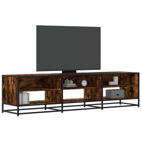Mueble para TV madera de ingeniería roble ahumado 180x40x46 cm de , Muebles TV - Ref: Foro24-3300807, Precio: 113,47 €, Descu...