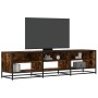 Mueble para TV madera de ingeniería roble ahumado 180x40x46 cm de , Muebles TV - Ref: Foro24-3300807, Precio: 113,47 €, Descu...