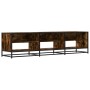 Mueble para TV madera de ingeniería roble ahumado 180x40x46 cm de , Muebles TV - Ref: Foro24-3300807, Precio: 113,47 €, Descu...
