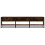 Mueble para TV madera de ingeniería roble ahumado 180x40x46 cm de , Muebles TV - Ref: Foro24-3300807, Precio: 113,47 €, Descu...