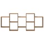 Estante de pared madera ingeniería roble artisian 159x18x65 cm de , Estantes y estanterías - Ref: Foro24-853217, Precio: 62,8...