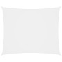 Toldo de vela rectangular tela Oxford blanco 4x6 m de vidaXL, Sombrillas - Ref: Foro24-135272, Precio: 63,71 €, Descuento: %