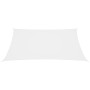 Toldo de vela rectangular tela Oxford blanco 4x6 m de vidaXL, Sombrillas - Ref: Foro24-135272, Precio: 63,71 €, Descuento: %