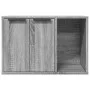 Mueble arenero para gatos madera gris Sonoma 60x40x40 cm de , Mobiliario para gatos - Ref: Foro24-857729, Precio: 56,51 €, De...