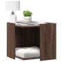 Mueble arenero para gatos madera marrón roble 53x53x51 cm de , Mobiliario para gatos - Ref: Foro24-857757, Precio: 60,46 €, D...