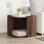 Mueble arenero para gatos madera marrón roble 53x53x51 cm de , Mobiliario para gatos - Ref: Foro24-857757, Precio: 59,79 €, D...