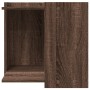 Mueble arenero para gatos madera marrón roble 53x53x51 cm de , Mobiliario para gatos - Ref: Foro24-857757, Precio: 60,46 €, D...