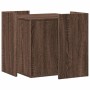 Mueble arenero para gatos madera marrón roble 53x53x51 cm de , Mobiliario para gatos - Ref: Foro24-857757, Precio: 60,46 €, D...