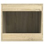 Mueble arenero para gatos madera roble Sonoma 47x59x42 cm de , Mobiliario para gatos - Ref: Foro24-857762, Precio: 44,21 €, D...