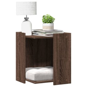 Mueble arenero para gatos madera marrón roble 42x42x51 cm de , Mobiliario para gatos - Ref: Foro24-857748, Precio: 41,03 €, D...