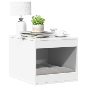 Mueble arenero para gatos madera ingeniería blanco 47x59x42 cm de , Mobiliario para gatos - Ref: Foro24-857760, Precio: 50,05...