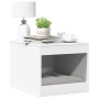 Mueble arenero para gatos madera ingeniería blanco 47x59x42 cm de , Mobiliario para gatos - Ref: Foro24-857760, Precio: 50,05...