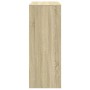 Mesa alta bar con estantes madera roble Sonoma 90x40x103,5 cm de , Mesas de cocina y de comedor - Ref: Foro24-854375, Precio:...