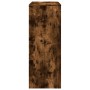 Mesa alta bar con estantes roble ahumado 90x40x103,5 cm de , Mesas de cocina y de comedor - Ref: Foro24-854377, Precio: 76,50...
