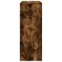 Mesa alta bar con estantes roble ahumado 90x40x103,5 cm by , Kitchen and dining tables - Ref: Foro24-854377, Price: 75,18 €, ...