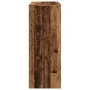 Mesa alta con estantes madera envejecida 90x40x103,5 cm by , Kitchen and dining tables - Ref: Foro24-854380, Price: 75,18 €, ...