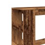 Mesa alta con estantes madera envejecida 90x40x103,5 cm de , Mesas de cocina y de comedor - Ref: Foro24-854380, Precio: 76,50...