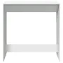 Mesa alta de bar madera ingeniería blanca 102x50x103,5 cm de , Mesas de cocina y de comedor - Ref: Foro24-854427, Precio: 77,...