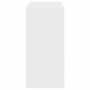 Mesa alta de bar madera ingeniería blanca 102x50x103,5 cm de , Mesas de cocina y de comedor - Ref: Foro24-854427, Precio: 79,...