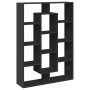 Estantería de madera de ingeniería negra 80x31x169 cm de , Librerías y estanterías - Ref: Foro24-3310299, Precio: 95,14 €, De...