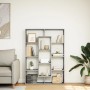 Estantería madera de ingeniería gris Sonoma 102x29x143 cm de , Librerías y estanterías - Ref: Foro24-3310303, Precio: 90,79 €...