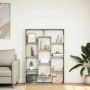 Estantería de madera de ingeniería gris hormigón 102x29x143 cm de , Librerías y estanterías - Ref: Foro24-3310301, Precio: 96...