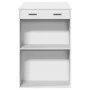 Mesa alta de bar madera ingeniería blanca 102x70x103,5 cm de , Mesas de cocina y de comedor - Ref: Foro24-3309321, Precio: 10...